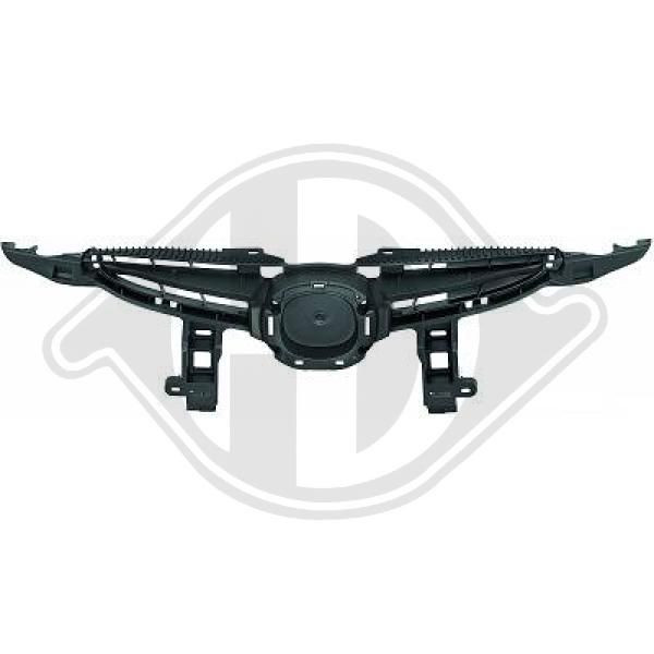 DIEDERICHS 5605140 - Kühlergitter