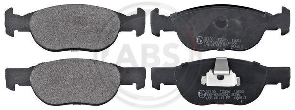 A.B.S. 37132 - Bremsbelagsatz, Scheibenbremse