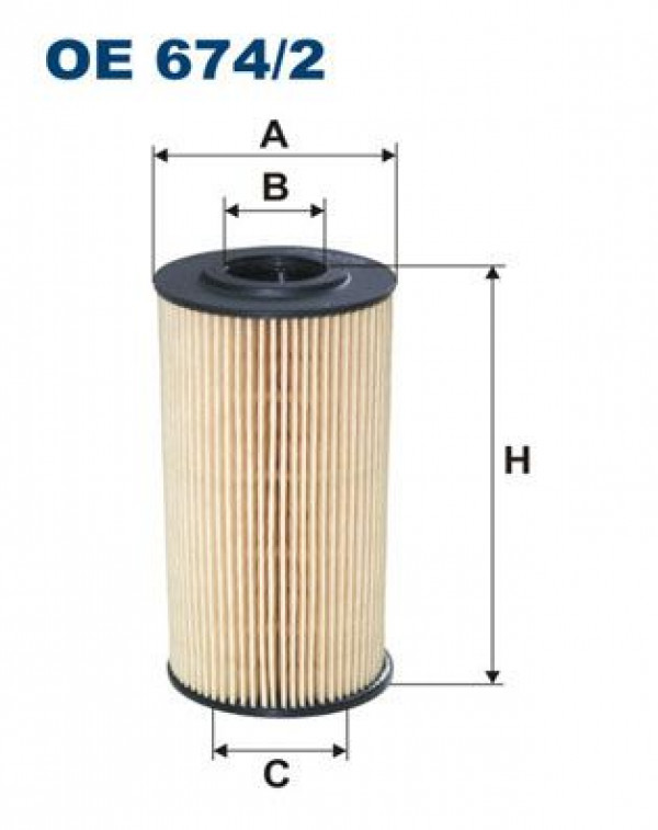 FILTRON OE674/2 - Ölfilter