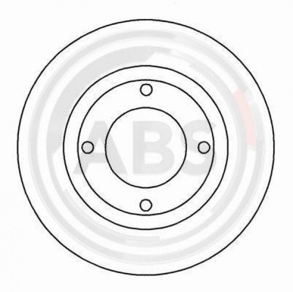 A.B.S. 16133 - Bremsscheibe