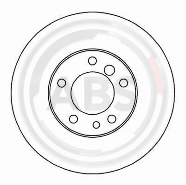 A.B.S. 16102 - Bremsscheibe