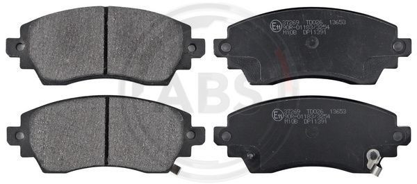 A.B.S. 37269 - Bremsbelagsatz, Scheibenbremse