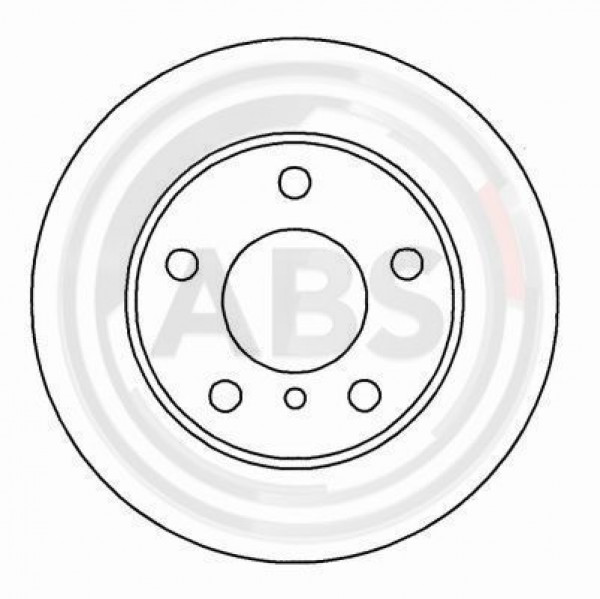 A.B.S. 16567 - Bremsscheibe