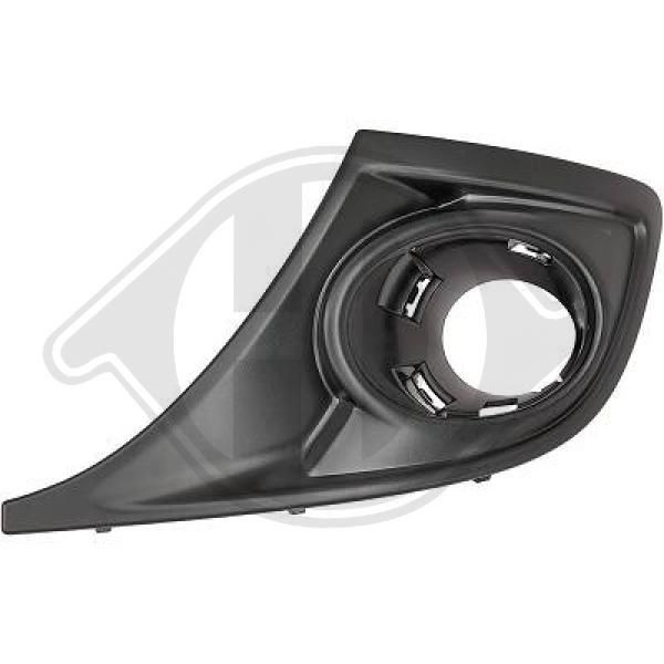 DIEDERICHS 4465049 - Lüftungsgitter, Stoßfänger