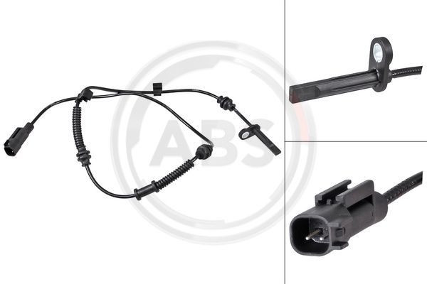 A.B.S. 31825 - Sensor, Raddrehzahl