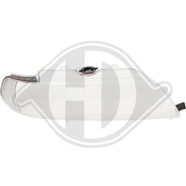 DIEDERICHS 1223582 - Streuscheibe, Hauptscheinwerfer