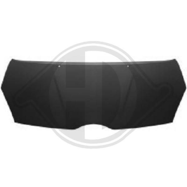 DIEDERICHS 6618500 - Motorhaube
