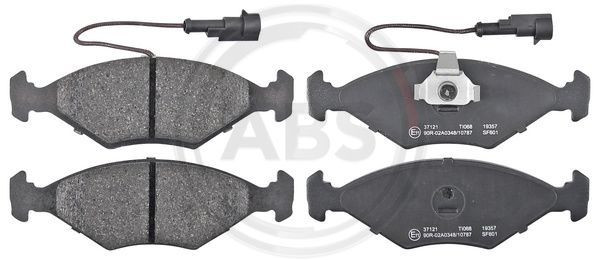 A.B.S. 37121 - Bremsbelagsatz, Scheibenbremse
