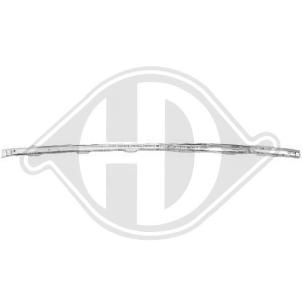 DIEDERICHS 1243044 - Zier-/Schutzleiste, Stoßfänger