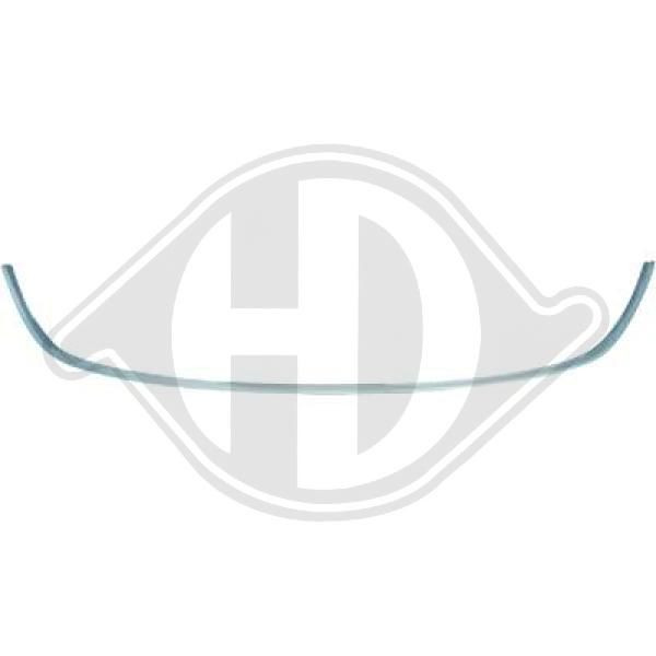 DIEDERICHS 4465141 - Zier-/Schutzleiste, Stoßfänger