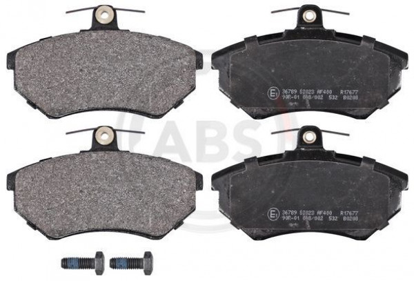 A.B.S. 36789 - Bremsbelagsatz, Scheibenbremse