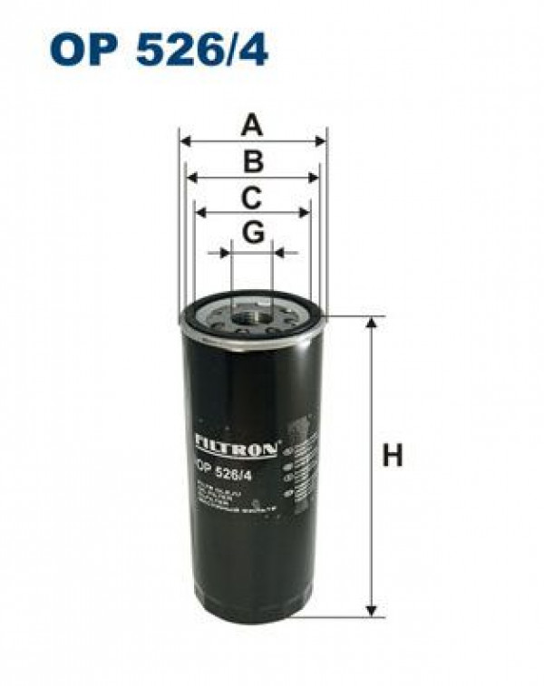 FILTRON OP526/4 - Ölfilter