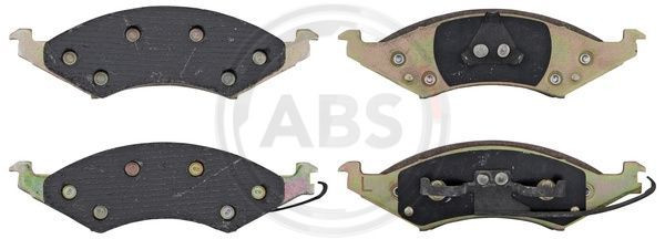 A.B.S. 38324 - Bremsbelagsatz, Scheibenbremse