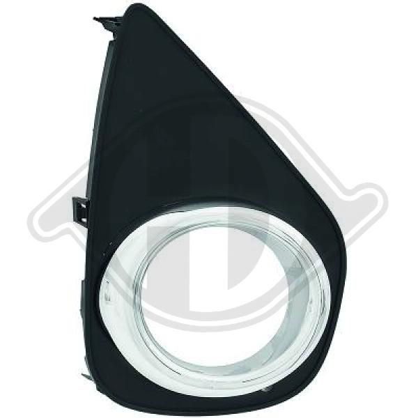 DIEDERICHS 6607148 - Lüftungsgitter, Stoßfänger