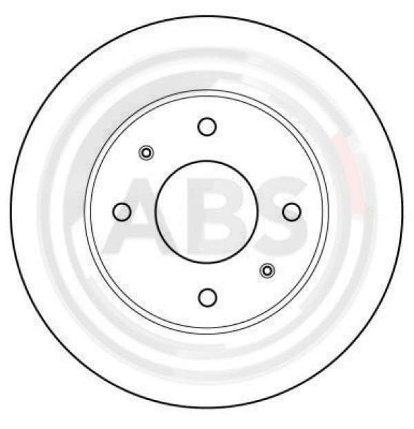 A.B.S. 15986 - Bremsscheibe