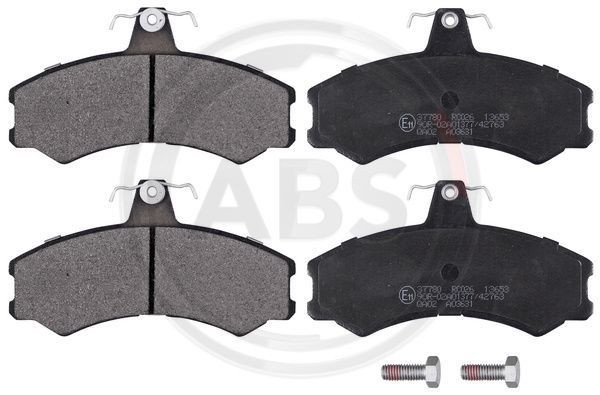 A.B.S. 37780 - Bremsbelagsatz, Scheibenbremse