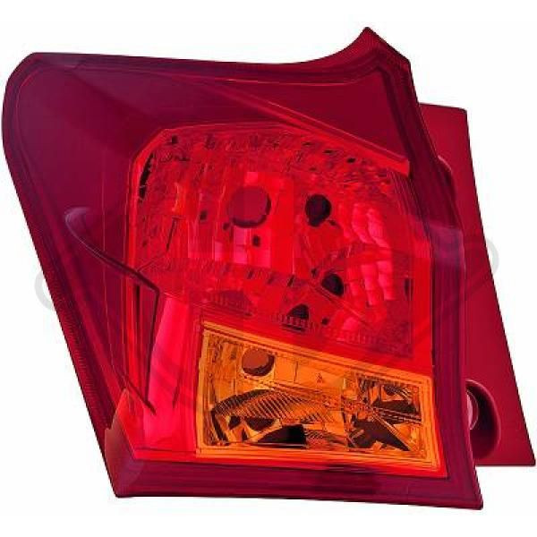 DIEDERICHS 6660091 - Heckleuchte