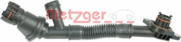 METZGER 2380063 - Schlauch, Kurbelgehäuseentlüftung