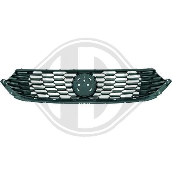 DIEDERICHS 3464040 - Kühlergitter