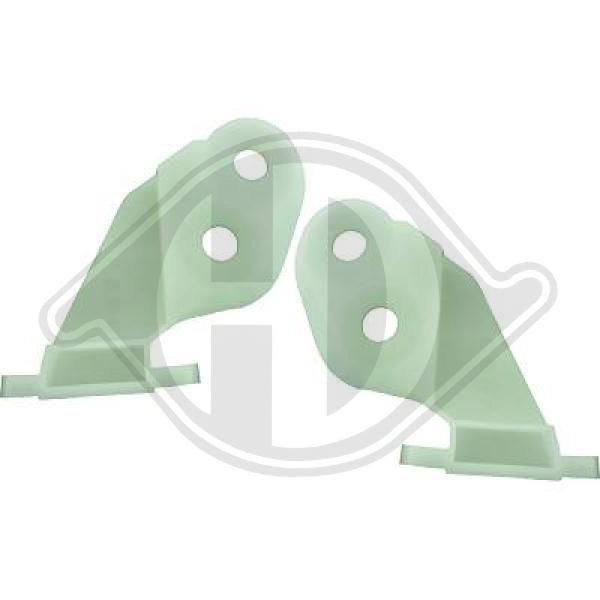 DIEDERICHS 1215352 - Halter, Stoßfänger