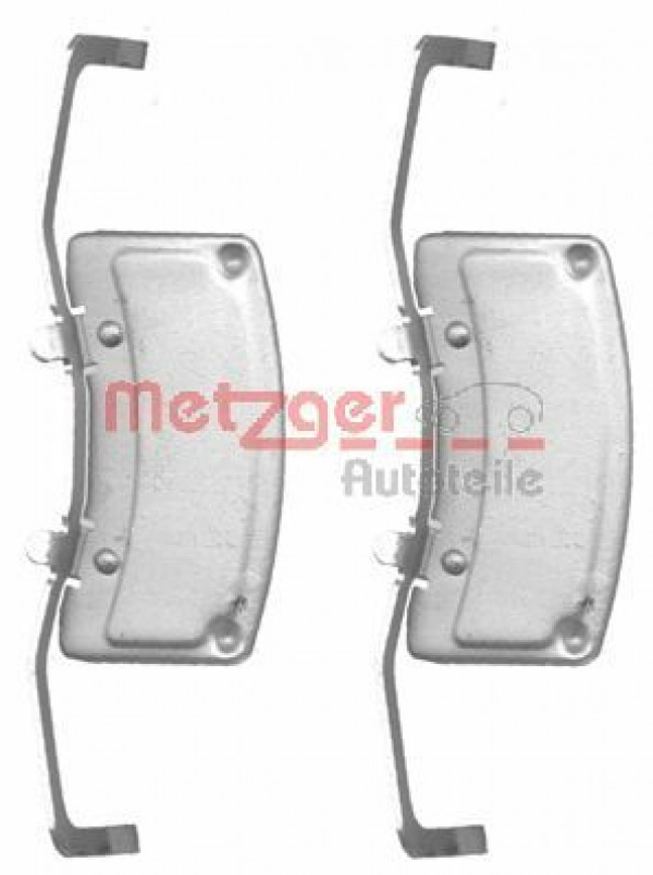 METZGER 109-1706 - Zubehörsatz, Scheibenbremsbelag