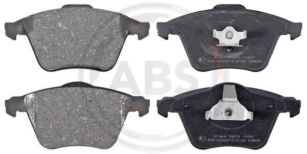 A.B.S. 37464 - Bremsbelagsatz, Scheibenbremse