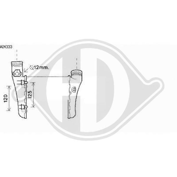 DIEDERICHS DCA1072 - Ladeluftkühler