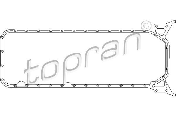 TOPRAN 401225 - Dichtung, Ölwanne