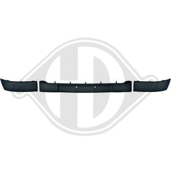 DIEDERICHS 4413161 - Zier-/Schutzleiste, Stoßfänger