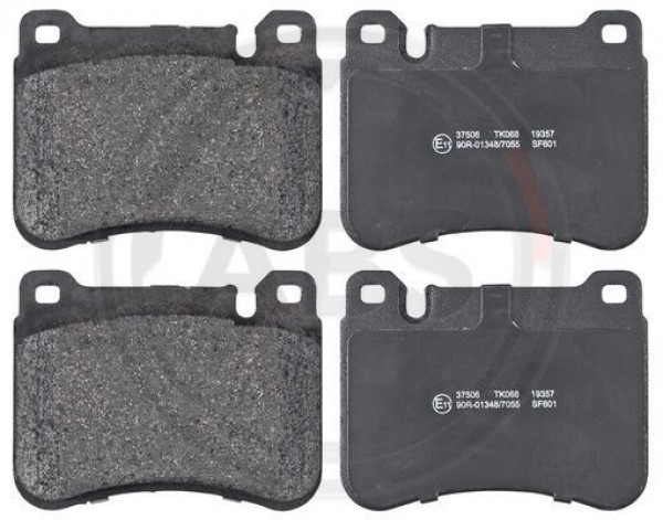 A.B.S. 37506 - Bremsbelagsatz, Scheibenbremse