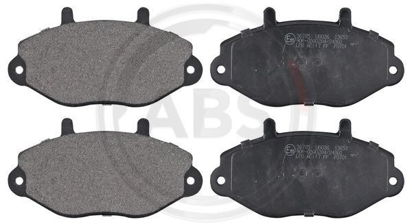 A.B.S. 36785 - Bremsbelagsatz, Scheibenbremse