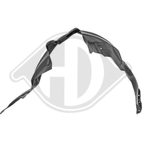 DIEDERICHS 5846809 - Verkleidung, Radhaus