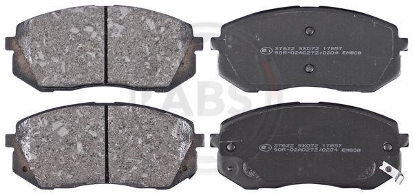 A.B.S. 37622 - Bremsbelagsatz, Scheibenbremse