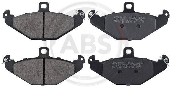 A.B.S. 36788 - Bremsbelagsatz, Scheibenbremse