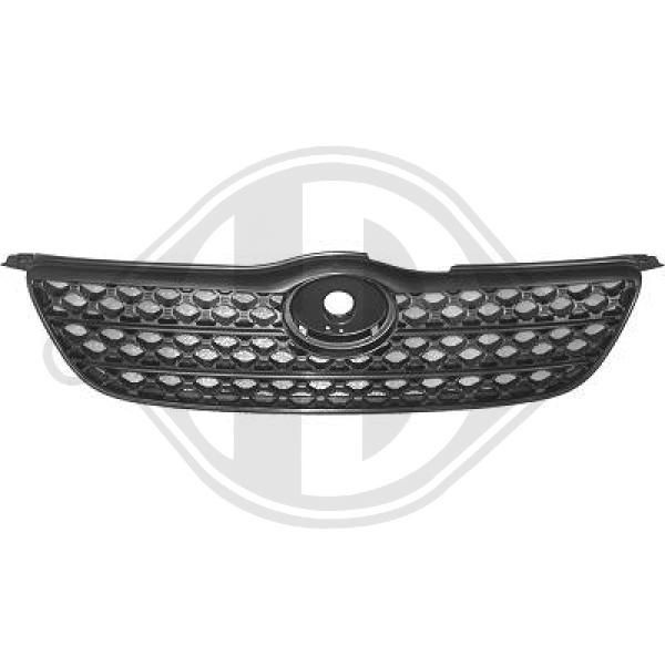 DIEDERICHS 6618040 - Kühlergitter