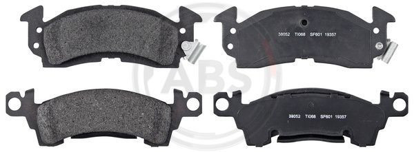 A.B.S. 38052 - Bremsbelagsatz, Scheibenbremse