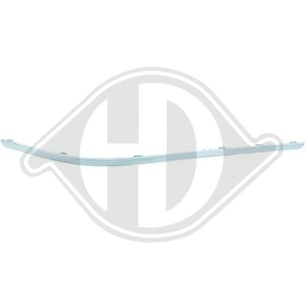 DIEDERICHS 2247066 - Zier-/Schutzleiste, Stoßfänger