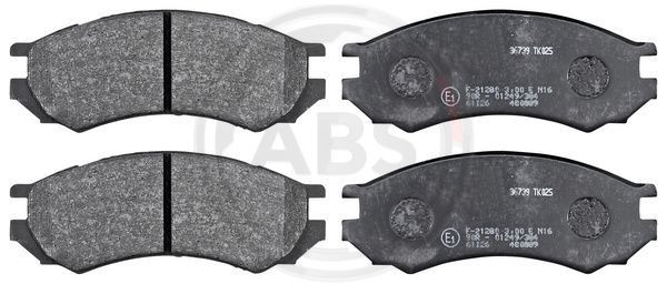 A.B.S. 36739 - Bremsbelagsatz, Scheibenbremse