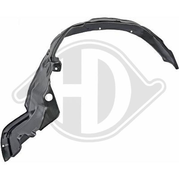 DIEDERICHS 5206009 - Verkleidung, Radhaus