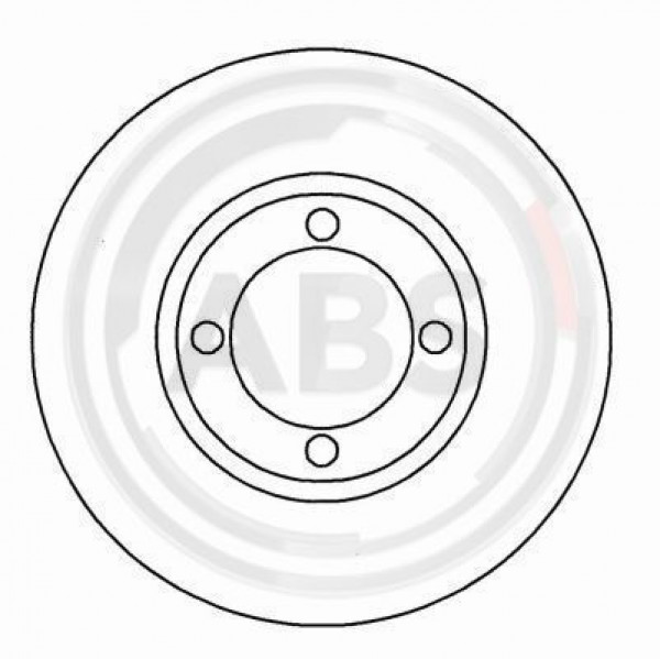A.B.S. 15924 - Bremsscheibe