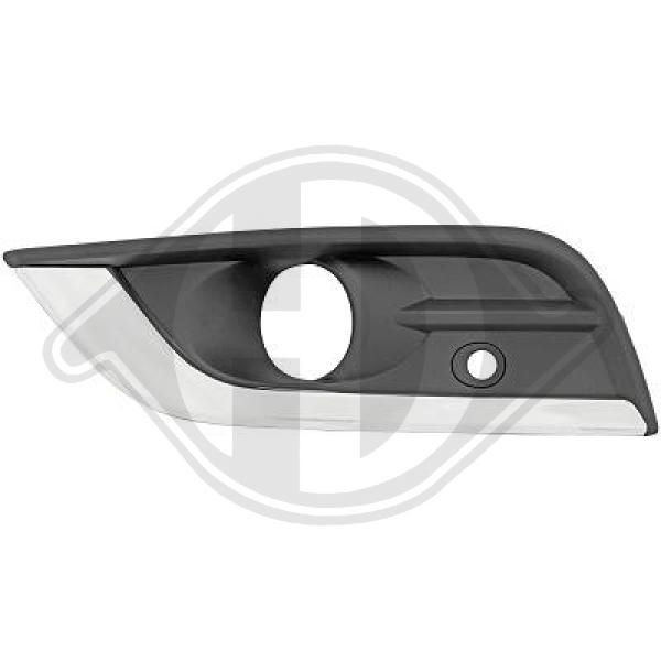 DIEDERICHS 4445249 - Lüftungsgitter, Stoßfänger