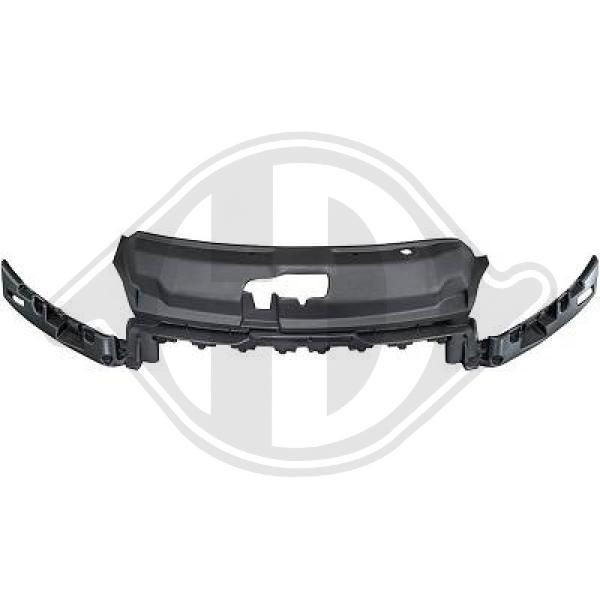 DIEDERICHS 4227044 - Halter, Kühlergitter