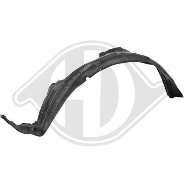 DIEDERICHS 6015009 - Verkleidung, Radhaus