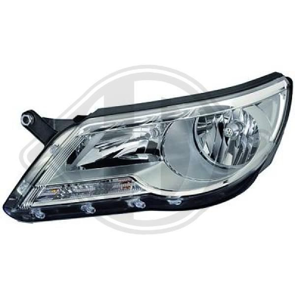 DIEDERICHS 2255081 - Hauptscheinwerfer