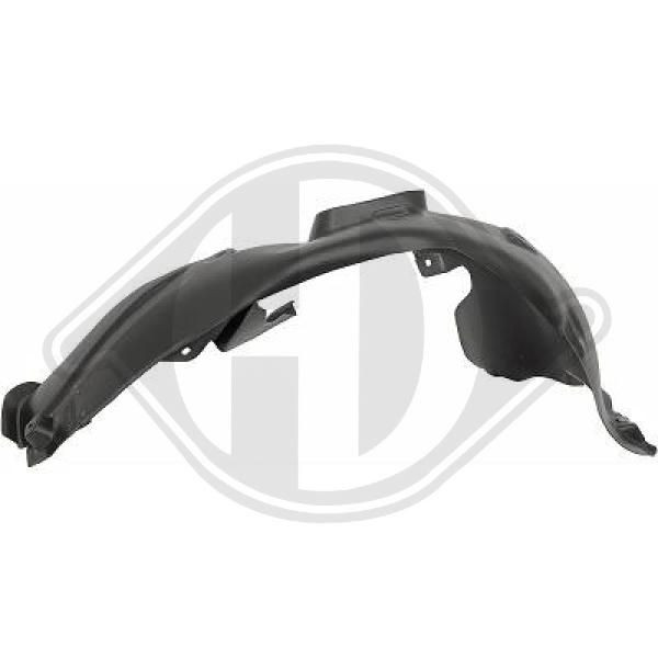 DIEDERICHS 4073008 - Verkleidung, Radhaus