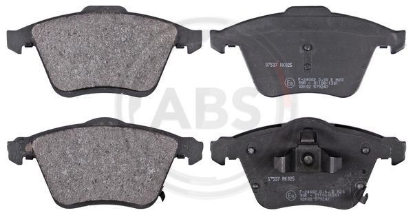 A.B.S. 37537 - Bremsbelagsatz, Scheibenbremse