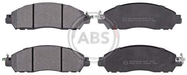 A.B.S. 35128 - Bremsbelagsatz, Scheibenbremse
