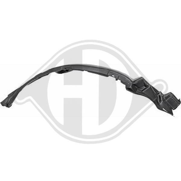 DIEDERICHS 5403808 - Verkleidung, Radhaus