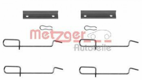 METZGER 109-1125 - Zubehörsatz, Scheibenbremsbelag