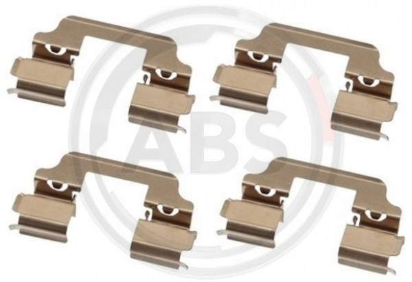 A.B.S. 1828Q - Zubehörsatz, Scheibenbremsbelag